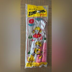 Vintage Jump Rope 7ft Kids Toy - still sealed
